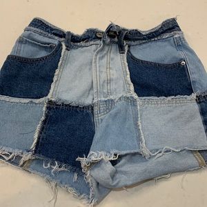 Wild fable brand highest rise cutoff shorts size 4